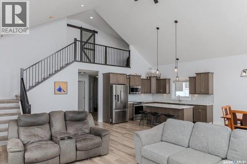 35 Lake Avenue, Jackfish Lake, SK - Indoor Photo Showing Living Room