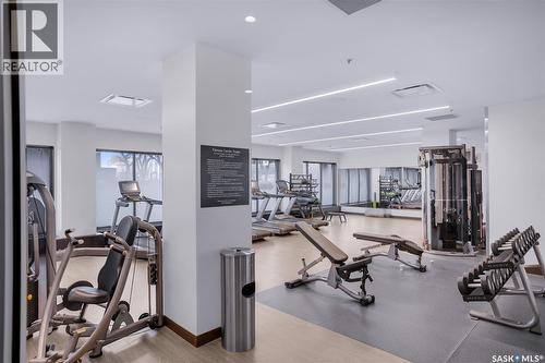 680 424 Spadina Crescent E, Saskatoon, SK - Indoor Photo Showing Gym Room