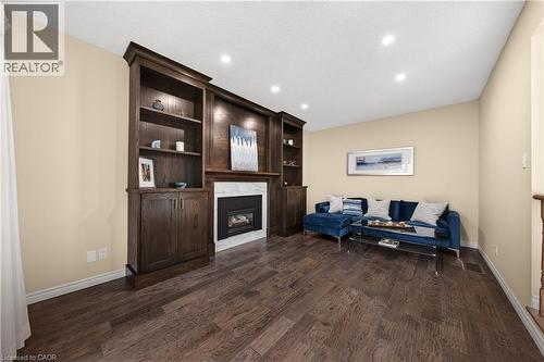 40 Old Maple Lane, Kitchener, ON - Indoor With Fireplace