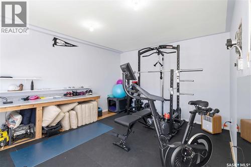 363 Candle Crescent, Saskatoon, SK - Indoor Photo Showing Gym Room