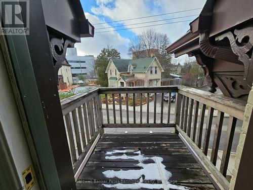 balcony on second floor - 100 Lancaster Street E, Kitchener, ON 