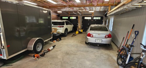 Garage - 54 Rue Du Sahara, Gore, QC - Indoor Photo Showing Garage