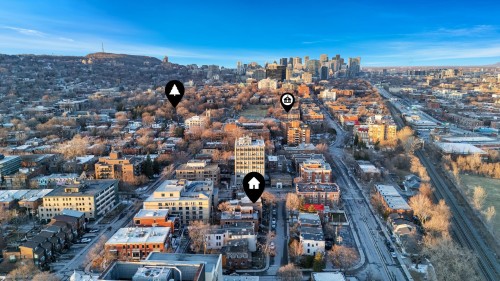 Photo aérienne - 25 Rue York, Westmount, QC - Outdoor With View
