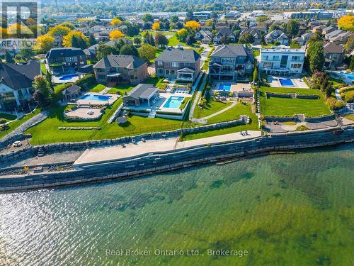 Ariel of nearby shoreline - 136A Olive Street, Grimsby (Grimsby Beach), ON 