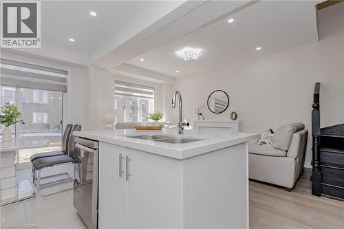 172 Beckview Drive, Kitchener, ON - Indoor Photo Showing Kitchen With Double Sink