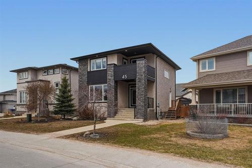 45 Willow Creek Road, Winnipeg, MB - Outdoor With Deck Patio Veranda