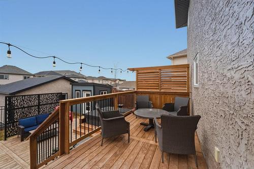 45 Willow Creek Road, Winnipeg, MB - Outdoor With Deck Patio Veranda With Exterior