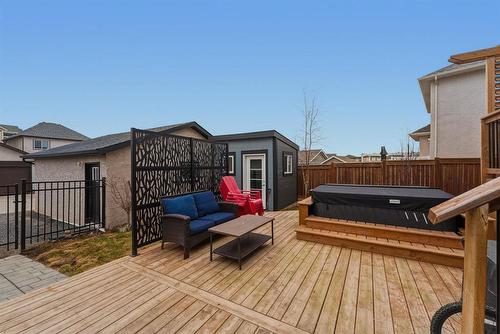 45 Willow Creek Road, Winnipeg, MB - Outdoor With Deck Patio Veranda With Exterior