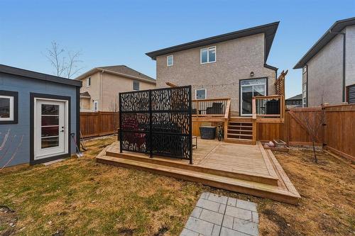 45 Willow Creek Road, Winnipeg, MB - Outdoor With Deck Patio Veranda With Exterior