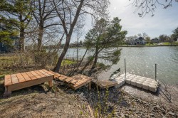 Accès au plan d'eau - 