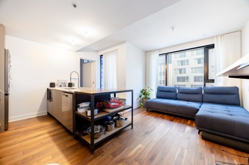 Salon - 805-2060 Rue Peel, Montréal (Ville-Marie), QC - Indoor Photo Showing Living Room
