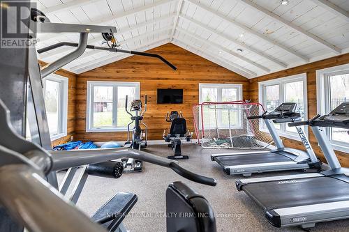1235 Villiers Line - 34 Glen Abbey, Otonabee-South Monaghan, ON - Indoor Photo Showing Gym Room