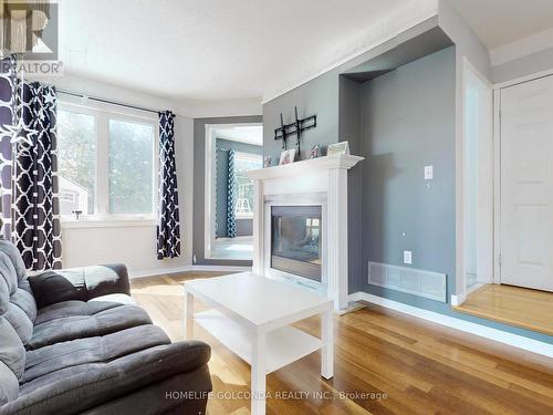 39 Etherington Crescent, Barrie, ON - Indoor Photo Showing Living Room With Fireplace