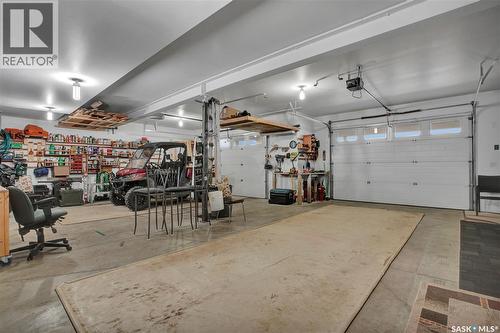48 Mawson Drive, Shields, SK - Indoor Photo Showing Garage