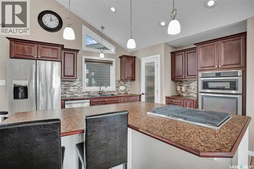 48 Mawson Drive, Shields, SK - Indoor Photo Showing Kitchen With Double Sink