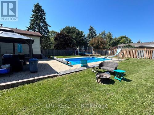 26 Wright Crescent S, Caledon, ON - Outdoor With In Ground Pool With Deck Patio Veranda With Backyard