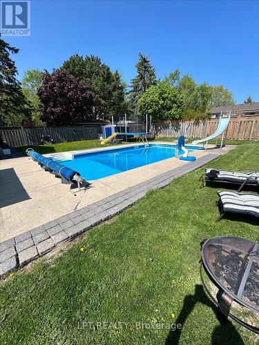 26 Wright Crescent S, Caledon, ON - Outdoor With In Ground Pool With Backyard