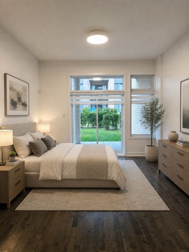 Master Bedroom - 101-3950 Rue Claude-Henri-Grignon, Montréal (Saint-Laurent), QC - Indoor Photo Showing Bedroom