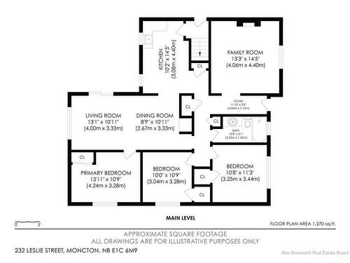 232 Leslie St, Moncton, NB 