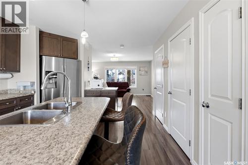 1334 Hunter Road, Saskatoon, SK - Indoor Photo Showing Kitchen With Double Sink