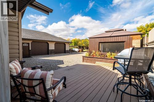 244 Moose Road, Crooked Lake, SK - Outdoor With Deck Patio Veranda With Exterior