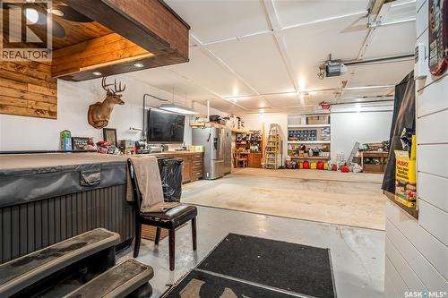244 Moose Road, Crooked Lake, SK - Indoor Photo Showing Garage