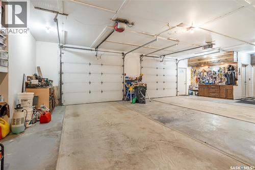 244 Moose Road, Crooked Lake, SK - Indoor Photo Showing Garage