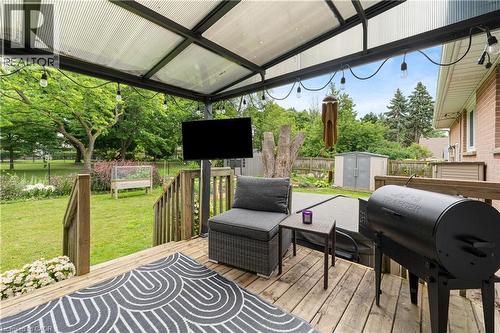 1063 Maplehurst Avenue, Burlington, ON - Outdoor With Deck Patio Veranda With Exterior