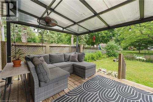 1063 Maplehurst Avenue, Burlington, ON - Outdoor With Deck Patio Veranda With Exterior