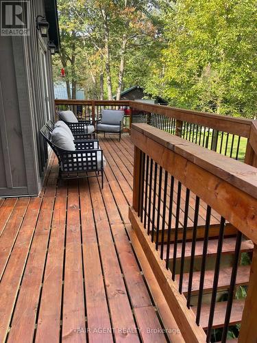 7672 Doner Drive, Ramara, ON - Outdoor With Deck Patio Veranda With Exterior