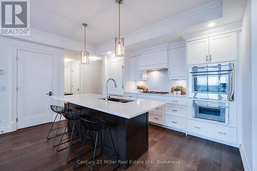 802 - 2060 Lakeshore Road, Burlington (Brant), ON - Indoor Photo Showing Kitchen With Double Sink With Upgraded Kitchen