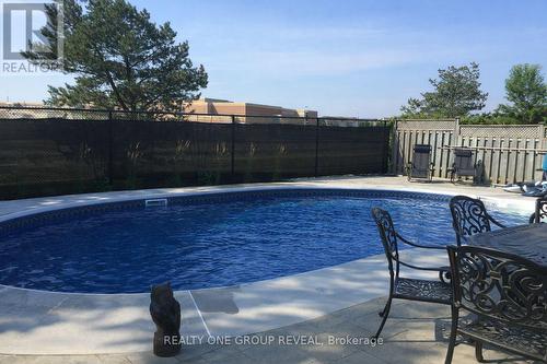 Saltwater Pool - 37 Wetherburn Drive, Whitby, ON - Outdoor With In Ground Pool
