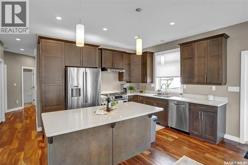 127 Hodges Crescent, Moose Jaw, SK - Indoor Photo Showing Kitchen With Upgraded Kitchen