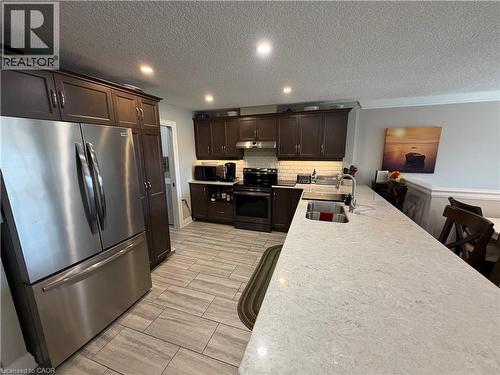 31 Bishop Tonnos Way, Hamilton, ON - Indoor Photo Showing Kitchen With Double Sink With Upgraded Kitchen