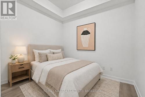 Virtually staged - currently used as office. - 131 - 5055 Greenlane Road, Lincoln (Lincoln Lake), ON - Indoor Photo Showing Bedroom