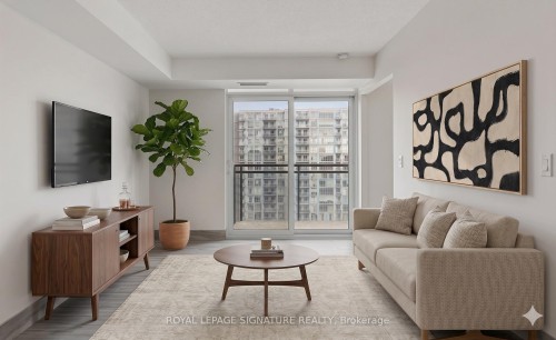 1625-38 Joe Shuster Way, Toronto, ON - Indoor Photo Showing Living Room