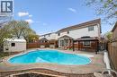 223 Glenvalley Drive, Cambridge, ON  - Outdoor With In Ground Pool With Deck Patio Veranda With Backyard 