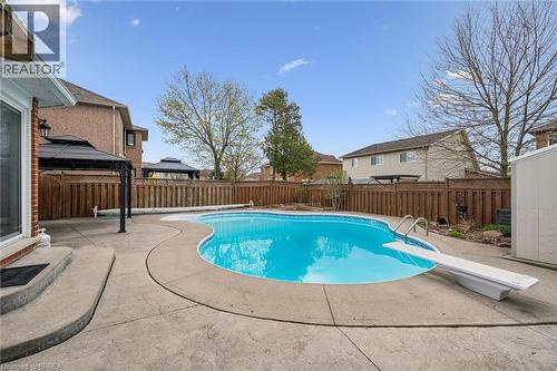 223 Glenvalley Drive, Cambridge, ON - Outdoor With In Ground Pool