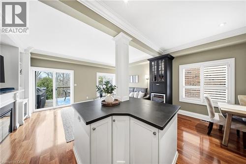 4123 Medland Drive, Burlington, ON - Indoor With Fireplace