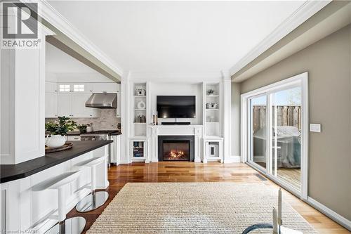 4123 Medland Drive, Burlington, ON - Indoor With Fireplace