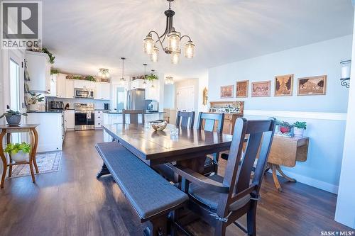 1 Shortt Road, Shields, SK - Indoor Photo Showing Dining Room
