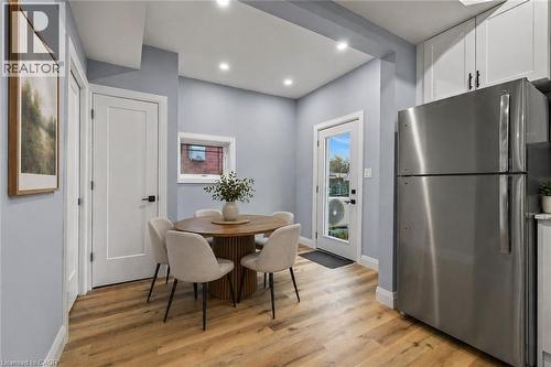 virtually staged - 24 East 24Th Street, Hamilton, ON - Indoor Photo Showing Dining Room