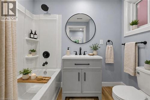 virtually staged - 24 East 24Th Street, Hamilton, ON - Indoor Photo Showing Bathroom