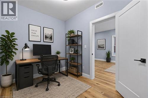 virtually staged - 24 East 24Th Street, Hamilton, ON - Indoor Photo Showing Office