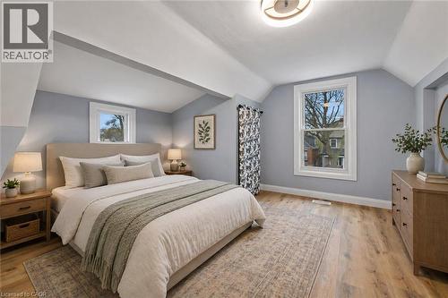 virtually staged - 24 East 24Th Street, Hamilton, ON - Indoor Photo Showing Bedroom