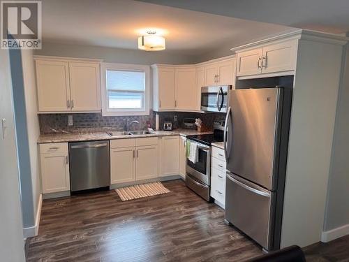 8 Riverloop Crescent, Gander Bay, NL - Indoor Photo Showing Kitchen With Double Sink