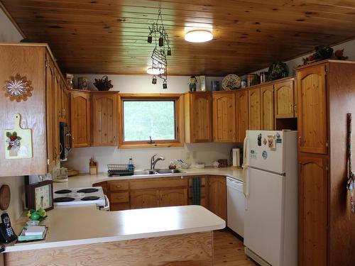 93 Stintzi Dr E, Morson, ON - Indoor Photo Showing Kitchen With Double Sink