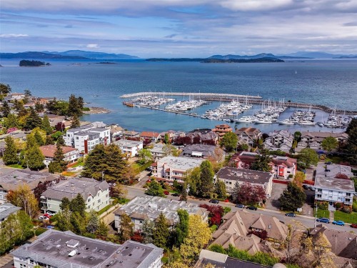 #301-9900 Fifth St, Sidney, BC - Outdoor With Body Of Water With View
