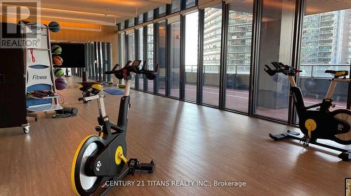 1922 - 19 Western Battery Road, Toronto, ON - Indoor Photo Showing Gym Room