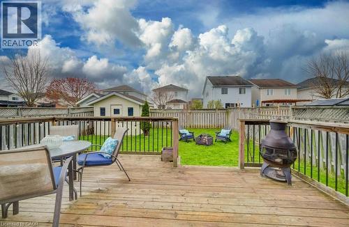 255 Highbrook Crescent, Kitchener, ON - Outdoor With Deck Patio Veranda With Exterior